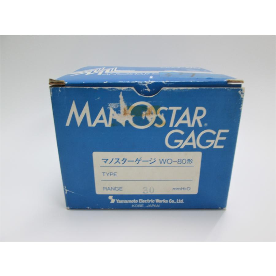 山本電機製作所　マノスターゲージ WO-80形　未使用品　 |  | 05