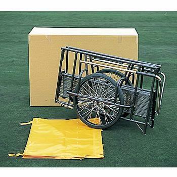 スチール製折りたたみ式リヤカー ノーパンクタイヤ使用(26インチ 