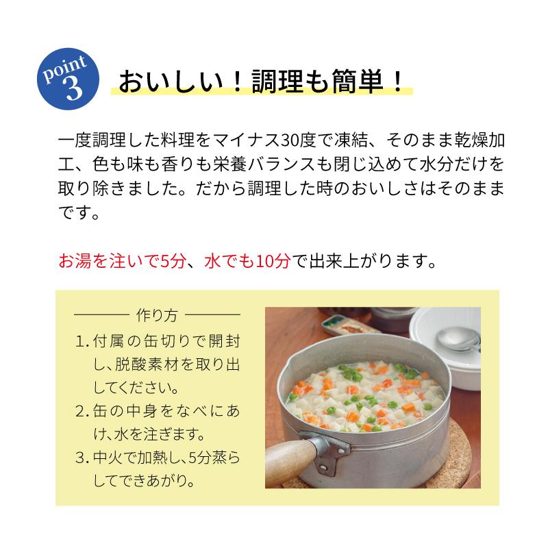 サバイバルフーズ ファミリーセット（チキンシチュー） 大缶 6缶