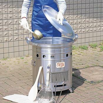 大型炊き出し器〈まかないくん30型オプション〉 30型鍋(アルミ蓋 大型炊き出し器〈まかないくん30型オプション〉 30型鍋(アルミ蓋