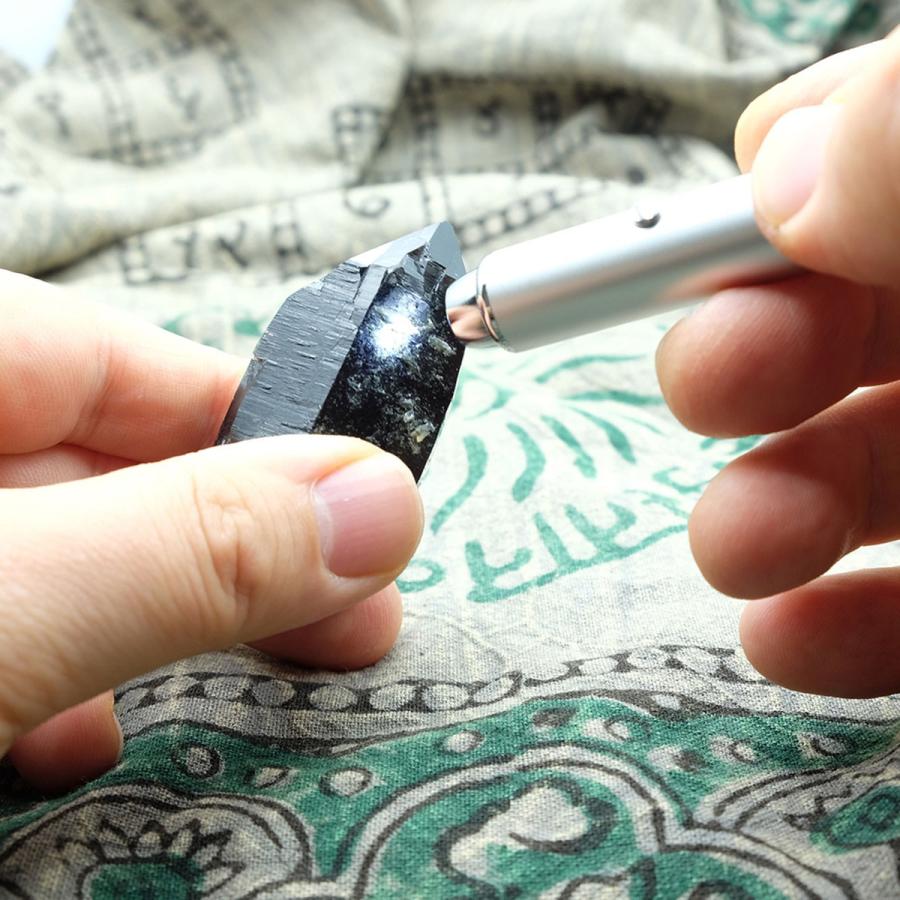 音叉 ヒーリング モリオンチューナー 4096Hz ブラック クリスタル