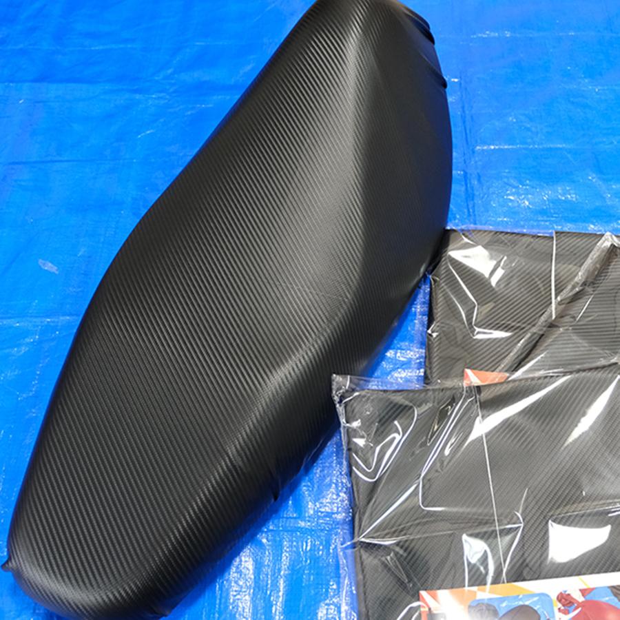 中古 バイクシート 張り替え 合皮レザー 良く伸びる 生地 大判 PUレザー 粗目 68×136cm Black Red Darkbrown Camel Beige Gray Burgundy Deepblue Carbon YNAK | YNAK | 20