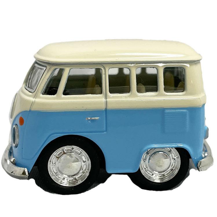 KinSMART kinsfun フォルクスワーゲンバス リトルバン 水色