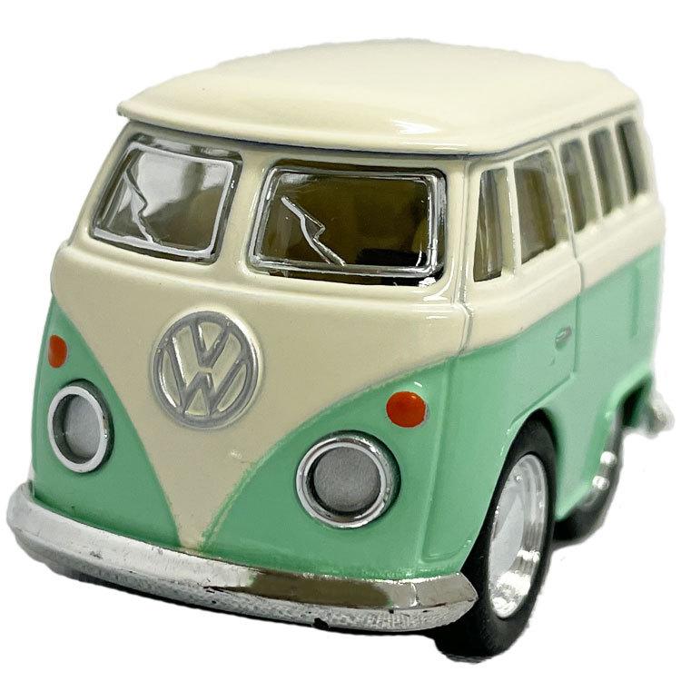 KinSMART kinsfun フォルクスワーゲンバス リトルバン みどり