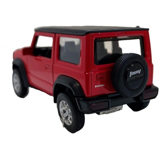 MSZ 1/32ジムニーシエラ ダイキャストミニカー 赤 プルバック