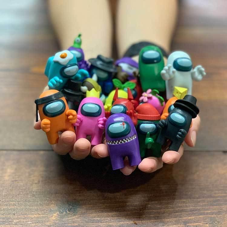 JUST TOYS Among us アモングアスミニフィギュアシリーズ1 1個（中身は