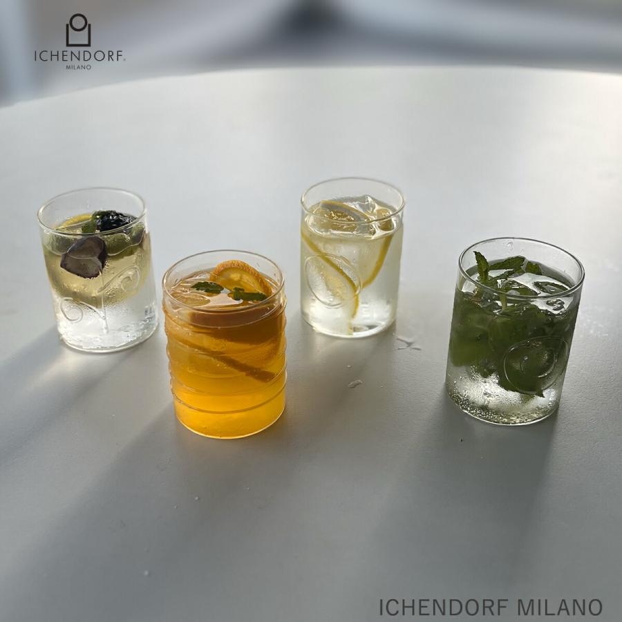イッケンドルフ ミラノ ウォーター グラス  DECO collection 6pc SET 6個セット 耐熱グラス ICHENDORF MILANOの画像