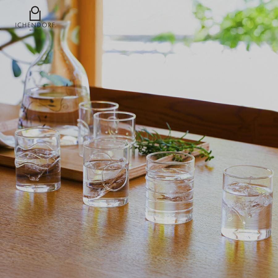 イッケンドルフ ミラノ ウォーター グラス  DECO collection 6pc SET 6個セット 耐熱グラス ICHENDORF MILANOの画像