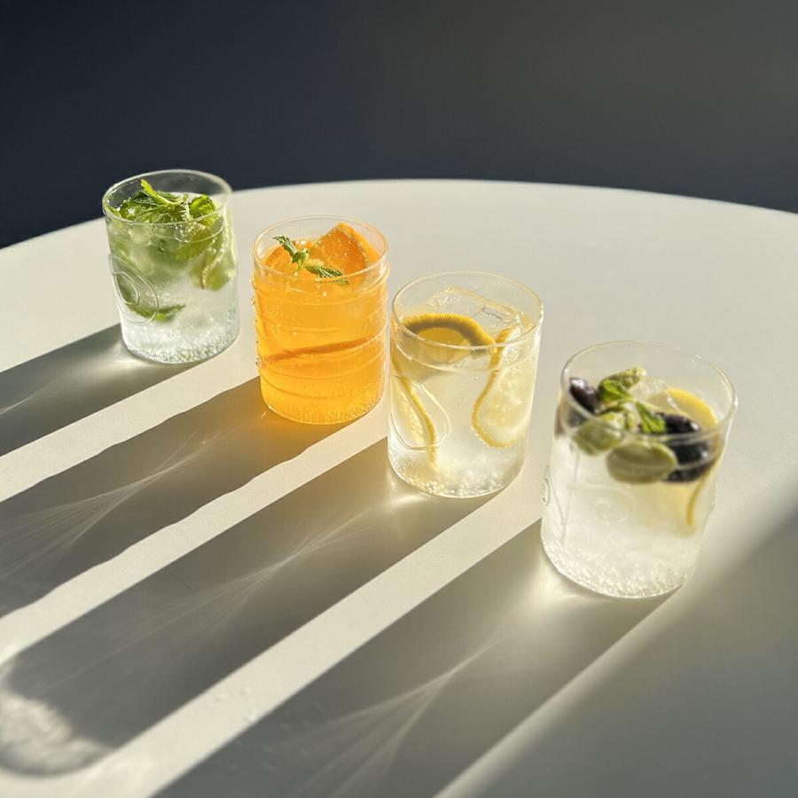 イッケンドルフ ミラノ ウォーター グラス  DECO collection 6pc SET 6個セット 耐熱グラス ICHENDORF MILANOの画像