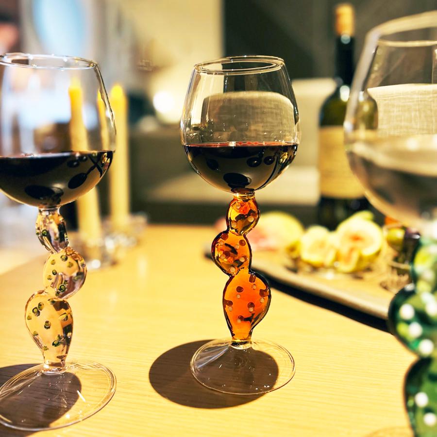 イッケンドルフ ミラノ デザートプラント 4色 ワイン フルート グラス