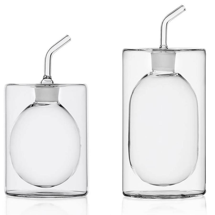 イッケンドルフ ミラノ オイルポット 150ml ダブルウォール ガラス製
