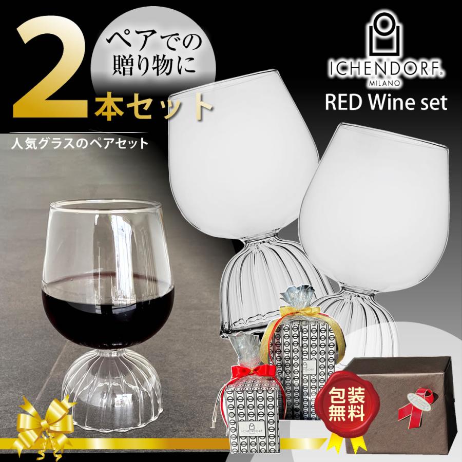 ICHENDORF MILANO TUTU Red Wine Glass 赤ワイングラス チュチュ 耐熱 