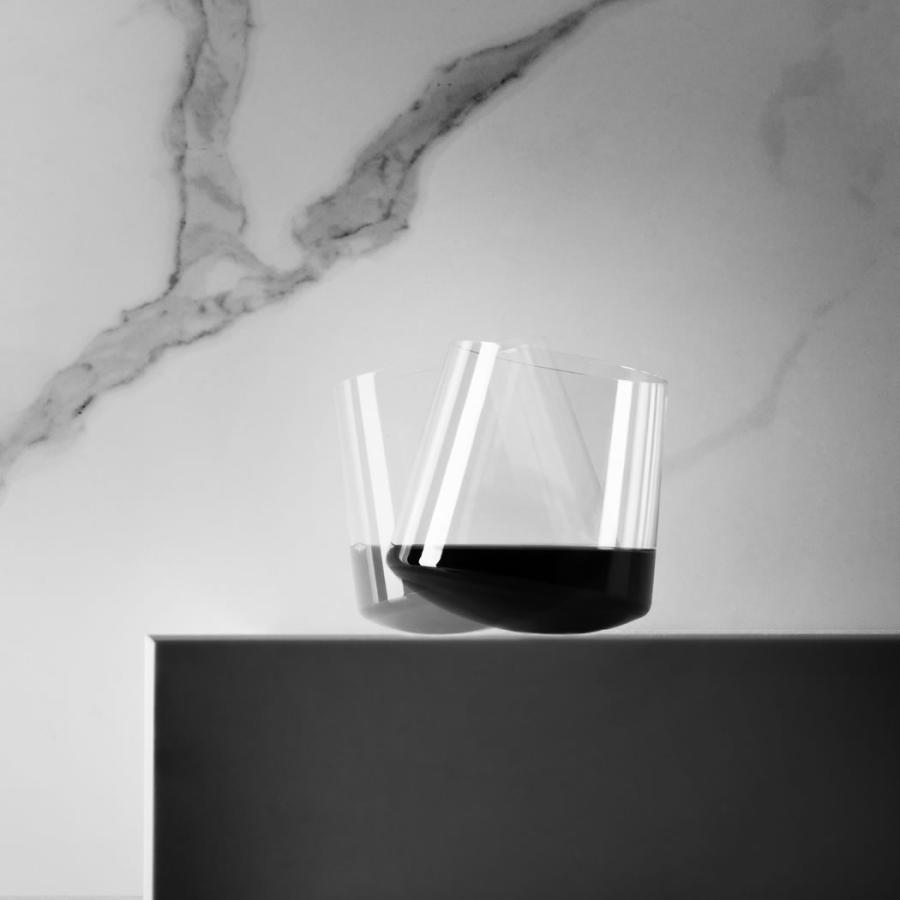 イッケンドルフ ミラノ 赤ワイン グラス ２個セット シーガーデザイン STAND UP / SIEGER by ICHENDORF Red Wine Glass ガラス おしゃれ タンブラー ギフトの画像