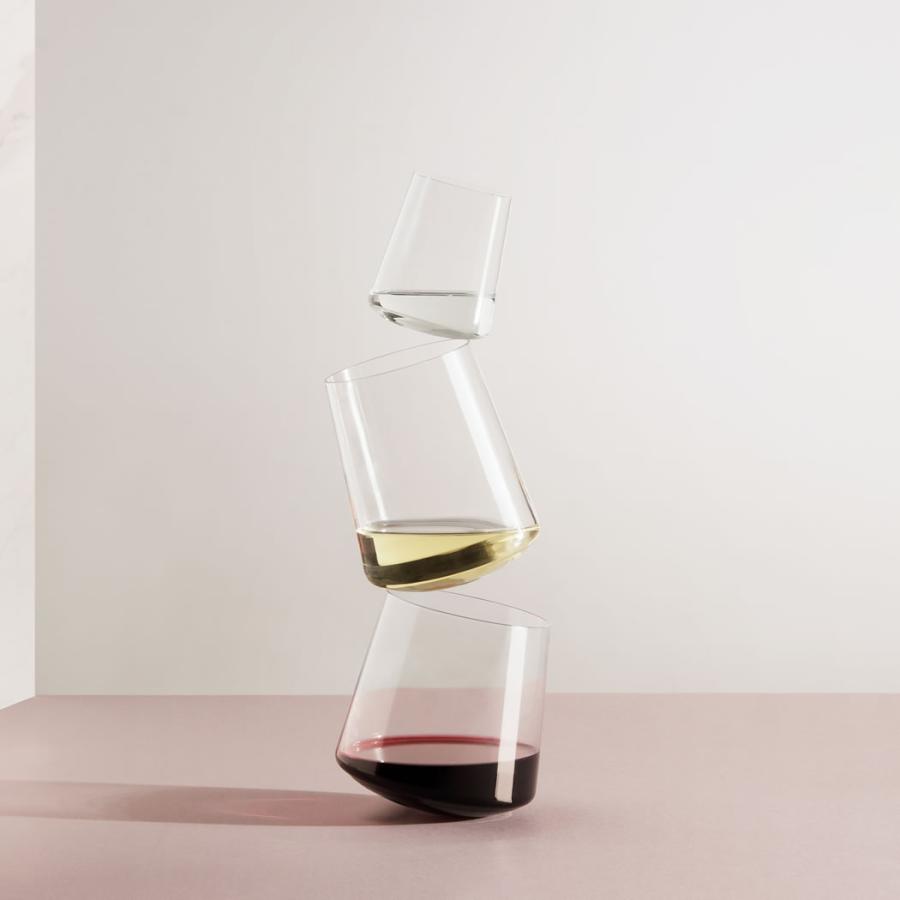 イッケンドルフ ミラノ 赤ワイン グラス ２個セット シーガーデザイン STAND UP / SIEGER by ICHENDORF Red Wine Glass ガラス おしゃれ タンブラー ギフトの画像