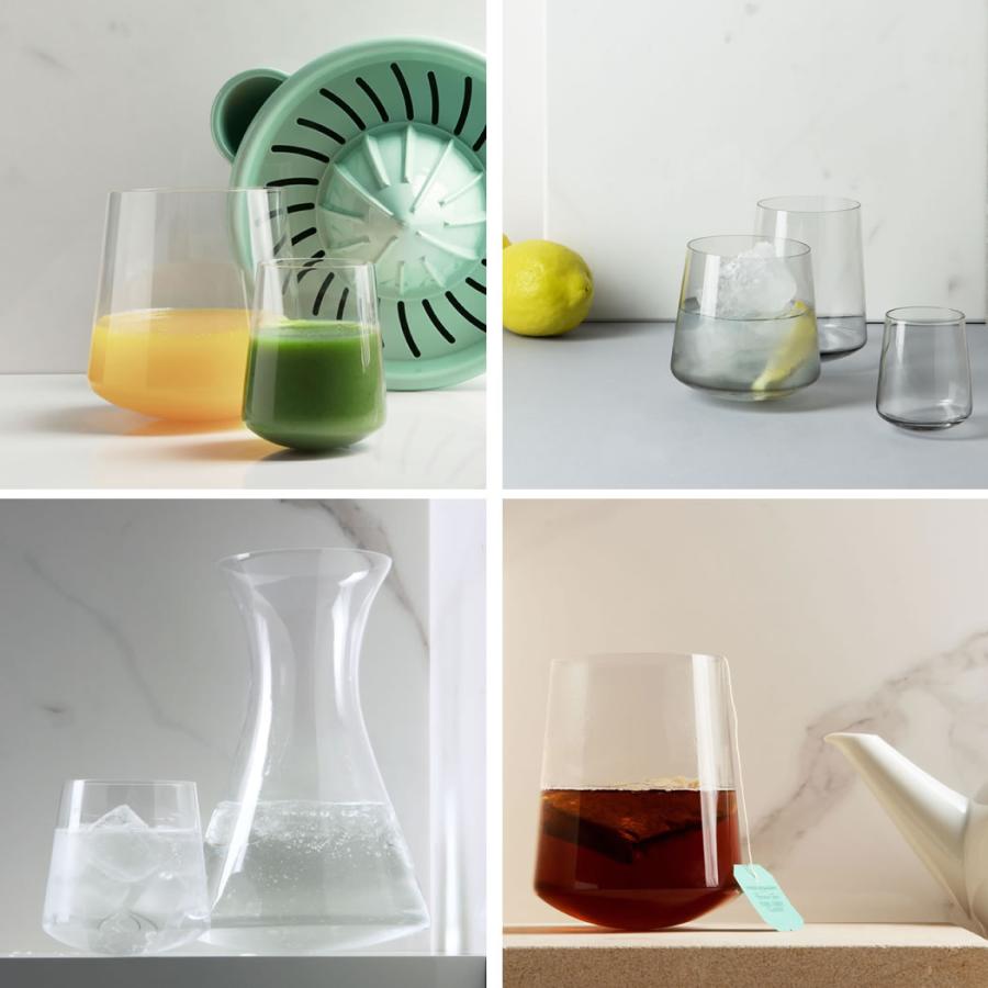 イッケンドルフ ミラノ 白ワイン グラス ２個セット シーガーデザイン STAND UP / SIEGER by ICHENDORF White Wine Glass  ICHENDORF MILANOの画像