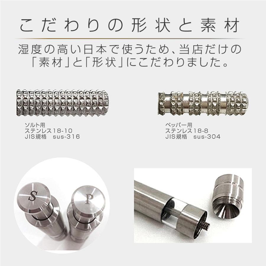 ソルト&ペッパーミル ワンハンドクールグラインダー アクリルスタンド