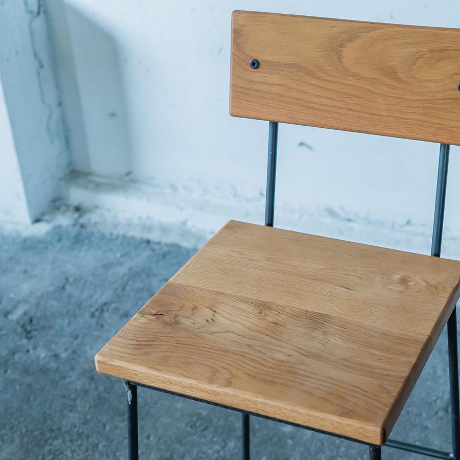 SIKAKU シカク SK CHAIR オーク ダイニングチェア スチール ブラウン