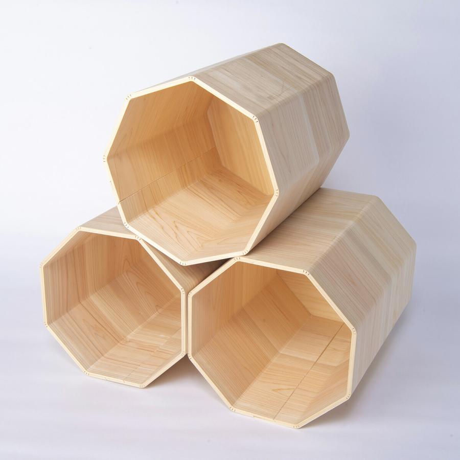 国産ひのき 蓋つきマルチボックス 1個 吉野檜 収納 ボックス ケース