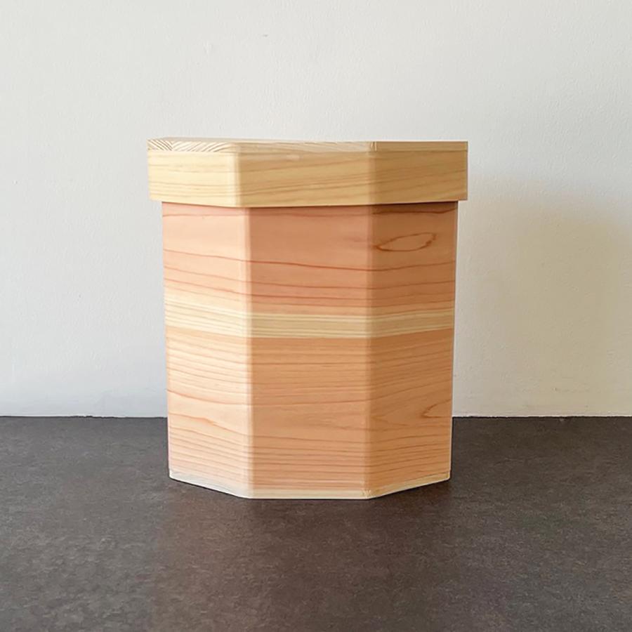 国産ひのき 蓋つきマルチボックス 1個 吉野檜 収納 ボックス ケース