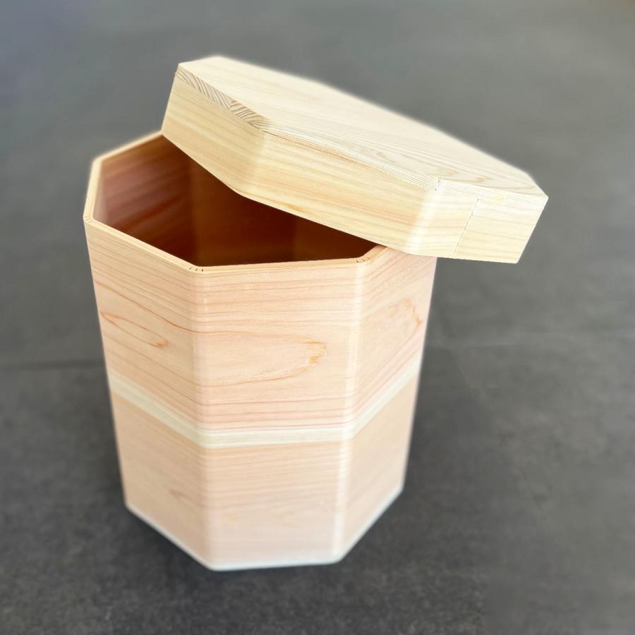 国産ひのき 蓋つきマルチボックス 1個 吉野檜 収納 ボックス ケース