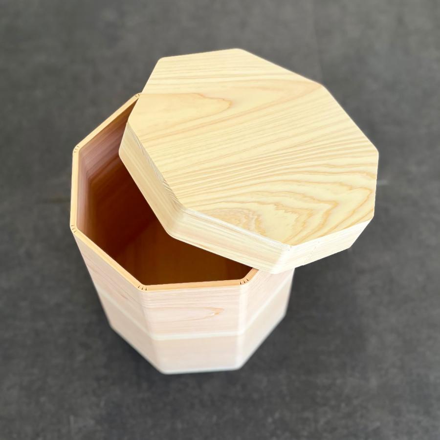 国産ひのき 蓋つきマルチボックス 1個 吉野檜 収納 ボックス ケース