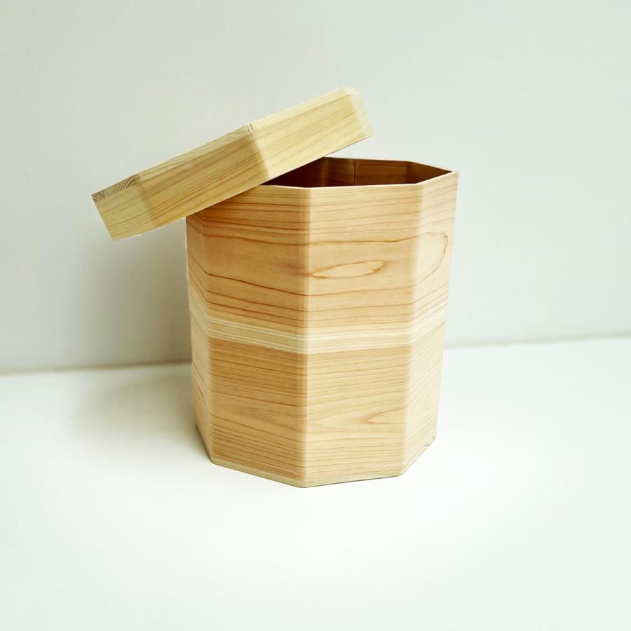 国産ひのき 蓋つきマルチボックス 1個 吉野檜 収納 ボックス ケース