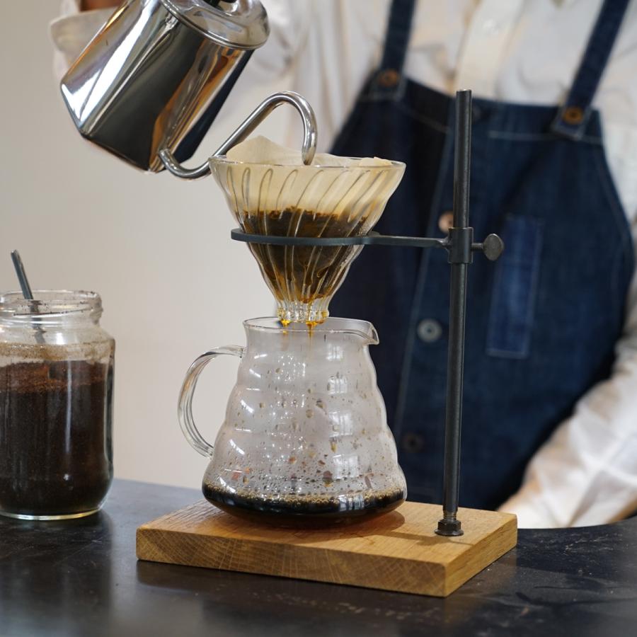 SIKAKU シカク コーヒードリッパースタンド KURO COFFEE  キッチン収納 スチール おしゃれ 店舗ディスプレイ 高級 アンティーク レトロ 日本製 |  | 01