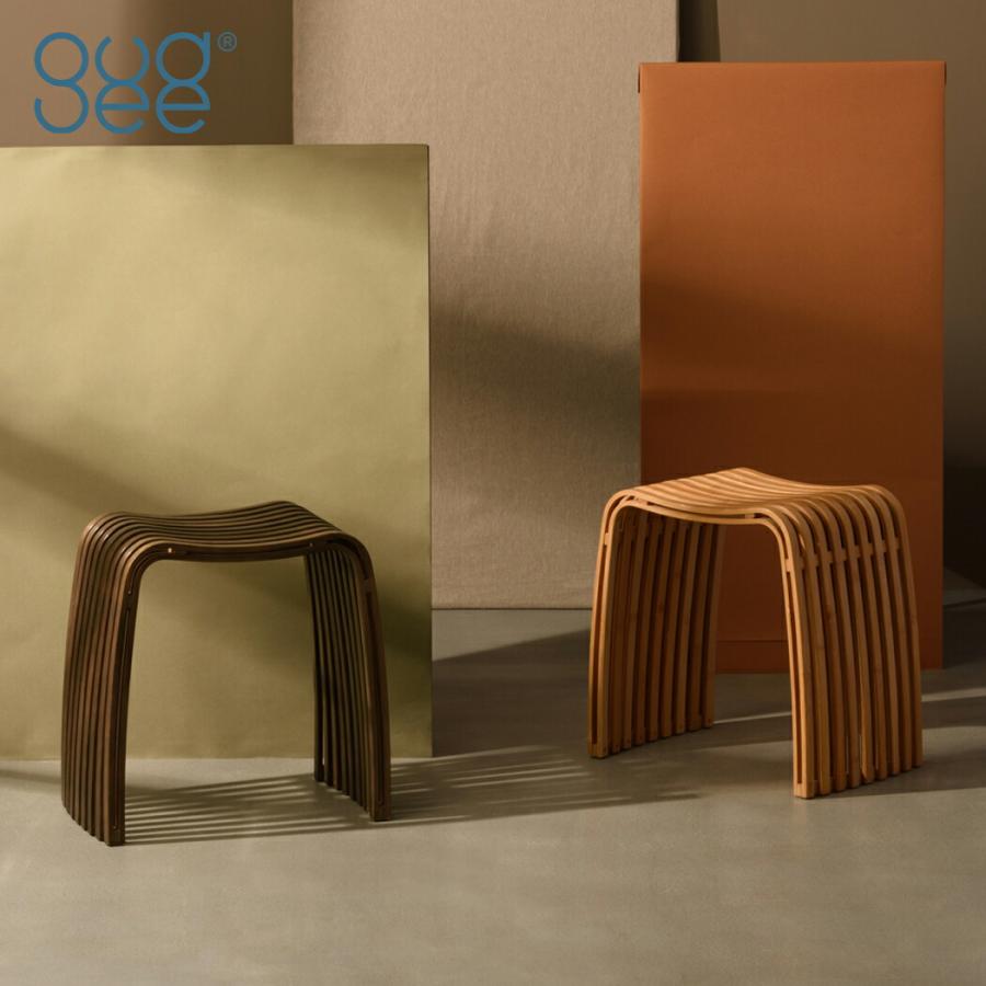 gudeelife COLIN スツールバンブー 天然木製 竹 椅子 : YO-KO Yahoo