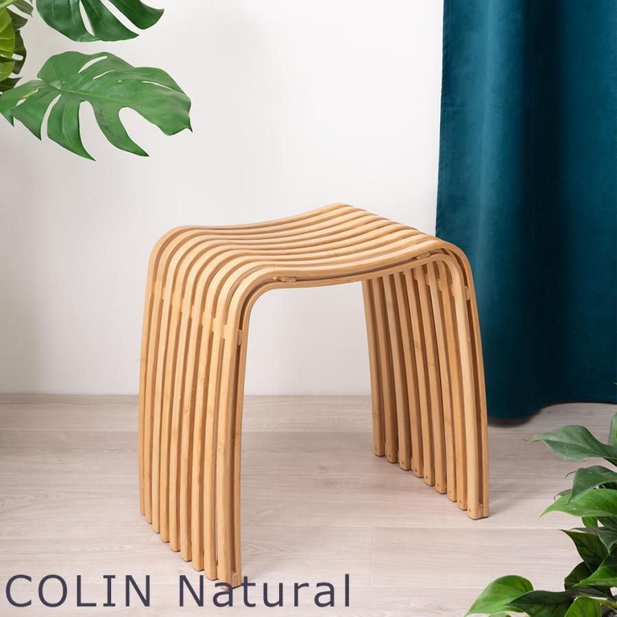 gudeelife COLIN スツールバンブー 天然木製 竹 椅子 : YO-KO Yahoo