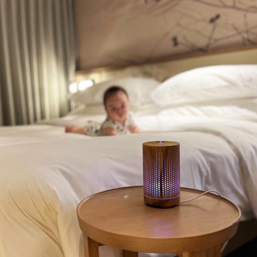 フェルマータ ウッド調 アロマディフューザー FERMATA Wood grain 超音波加湿器 卓上 ミスト 清潔 ポータブル コンパクト AC コンセント 6畳 おしゃれ |  | 12