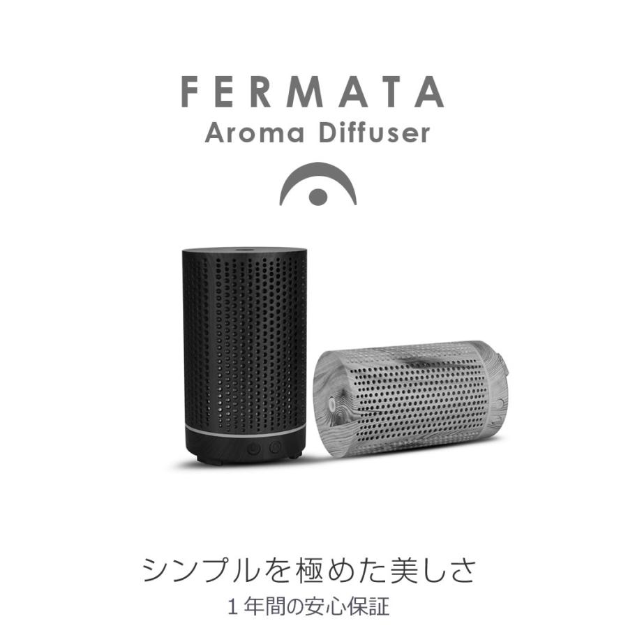 フェルマータ ウッド調 アロマディフューザー FERMATA Wood grain 超音波加湿器 卓上 ミスト 清潔 ポータブル コンパクト AC コンセント 6畳 おしゃれ |  | 14