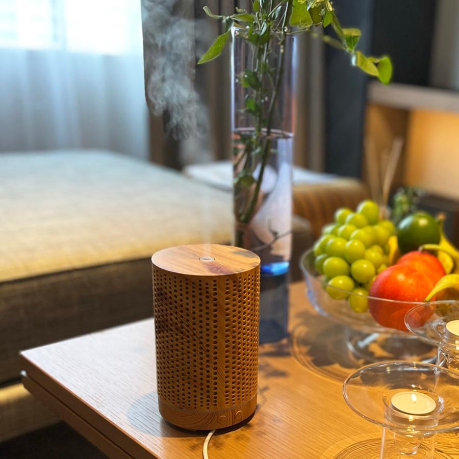 フェルマータ ウッド調 アロマディフューザー FERMATA Wood grain 超音波加湿器 卓上 ミスト 清潔 ポータブル コンパクト AC コンセント 6畳 おしゃれ |  | 16