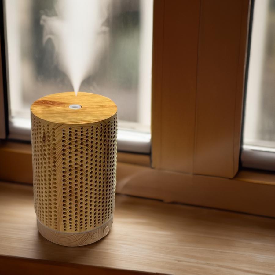 フェルマータ ウッド調 アロマディフューザー FERMATA Wood grain 超音波加湿器 卓上 ミスト 清潔 ポータブル コンパクト AC コンセント 6畳 おしゃれ |  | 18