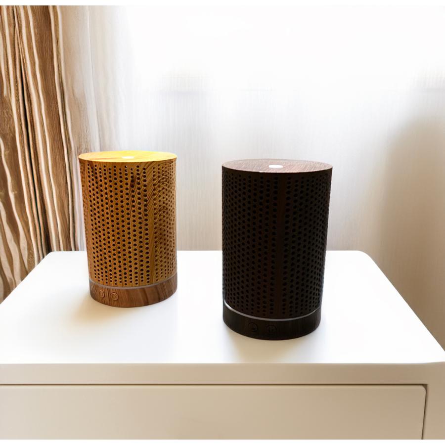 フェルマータ ウッド調 アロマディフューザー FERMATA Wood grain 超音波加湿器 卓上 ミスト 清潔 ポータブル コンパクト AC コンセント 6畳 おしゃれ |  | 20