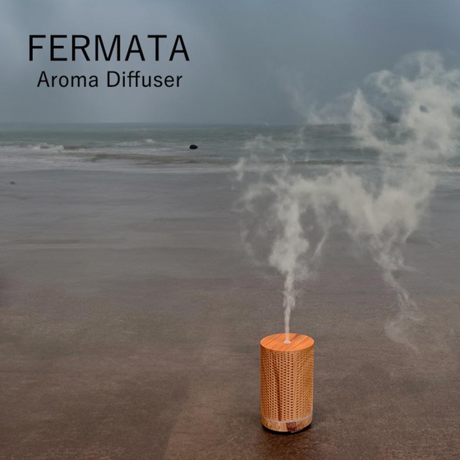 フェルマータ ウッド調 アロマディフューザー FERMATA Wood grain 超音波加湿器 卓上 ミスト 清潔 ポータブル コンパクト AC コンセント 6畳 おしゃれ |  | 21