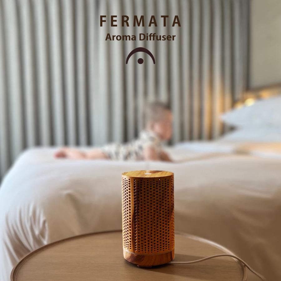フェルマータ ウッド調 アロマディフューザー FERMATA Wood grain 超音波加湿器 卓上 ミスト 清潔 ポータブル コンパクト AC コンセント 6畳 おしゃれ |  | 03