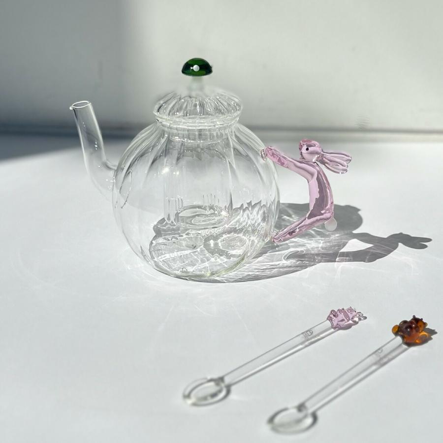 イッケンドルフ ミラノ アリス ティーポット ALICE teapot Pink