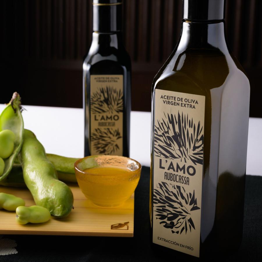 最高級オリーブオイル　アウボカーサ　ラモ　500ml 3本 L'AMO AUBOCASSA 500ml 3本 ギフト箱なし ラモ アウボカーサ