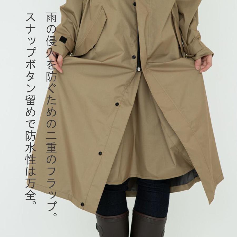 カジメイク サイクルモード レインコート ギンガムチェック 雨具