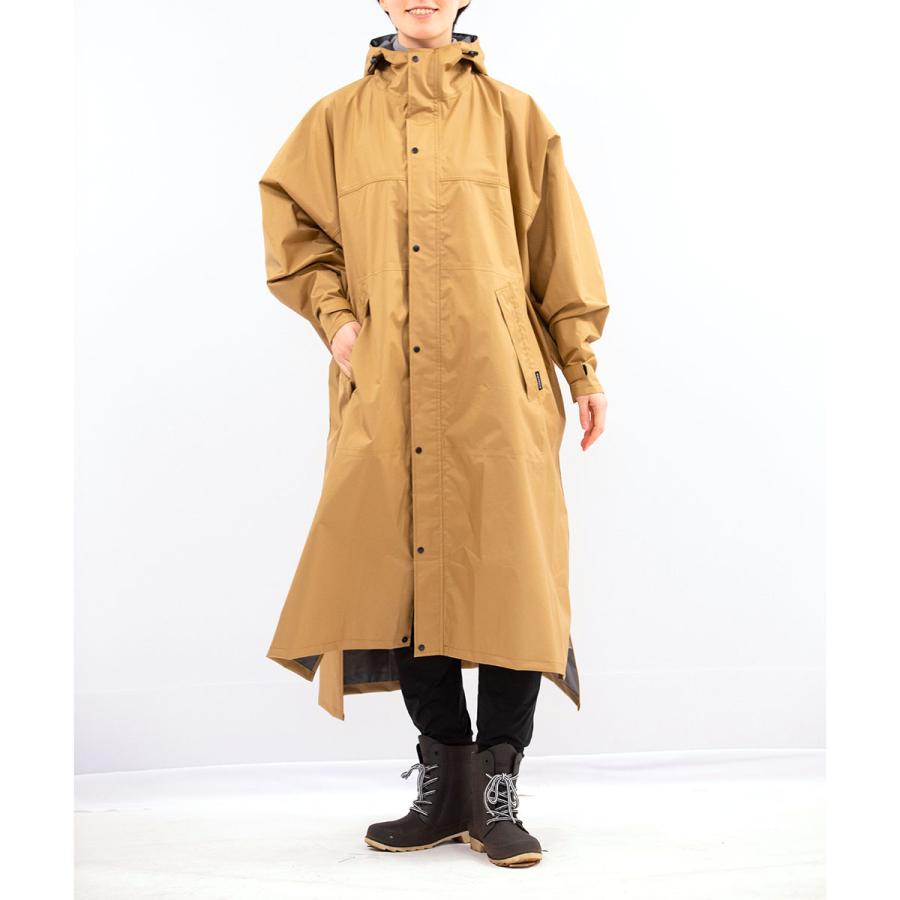 カジメイク サイクルモード ハイポンチョ 7441 雨具 男女兼用