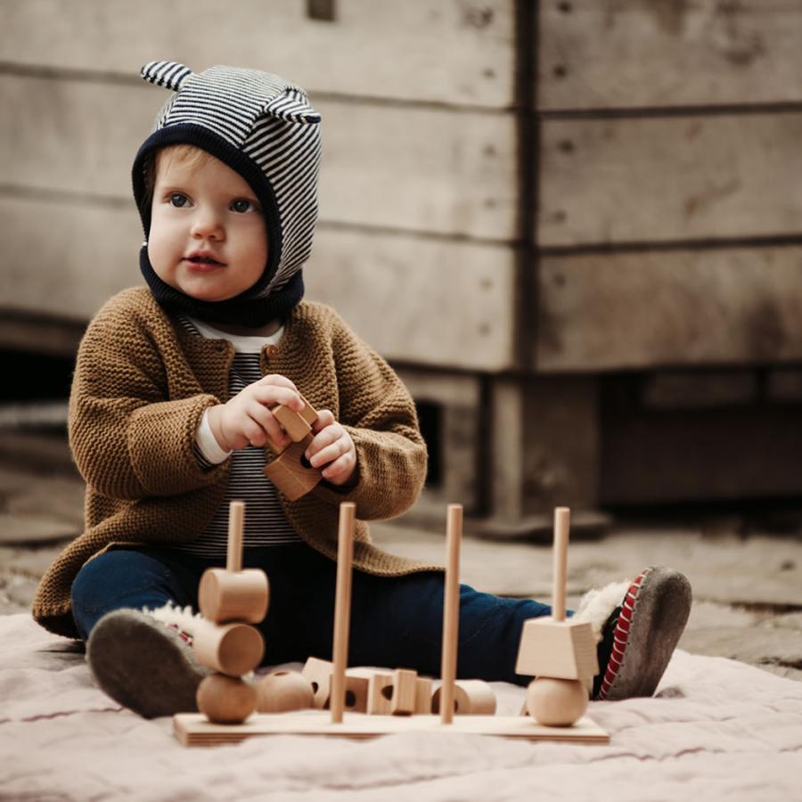 積み木 ナチュラルスタッキングトイ ＸＬ Wooden Story ウドゥンストーリー １歳から Natural Stacking Toy XL size おもちゃ 知育玩具 正規輸入品 自然素材｜yo-ko｜13