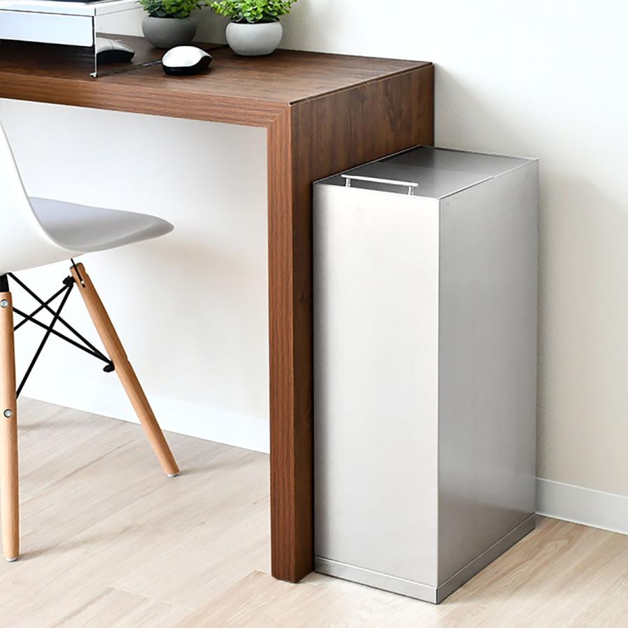 足立製作所 ステンレスダストボックス 30L袋用 キッチンゴミ箱 足立製作所 ステンレスダストボックス 30L袋用 キッチンゴミ箱