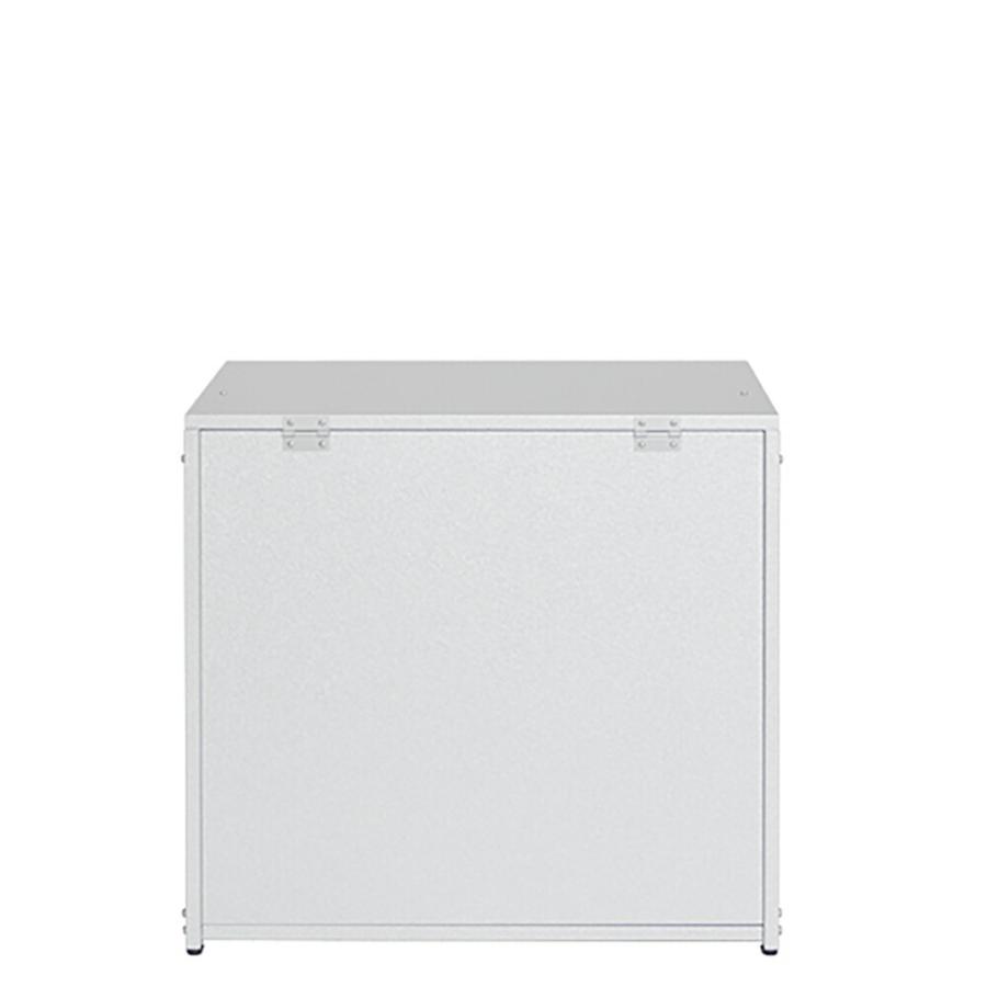 屋外ゴミ収納庫 幅67  ゴミストッカー 大容量 126L 物置 小型 屋外収納庫 ゴミボックス 倉庫 DIY 頑丈 ガルバリウム製 ごみ収納庫 日本製 足立製作所 | 足立製作所 | 03