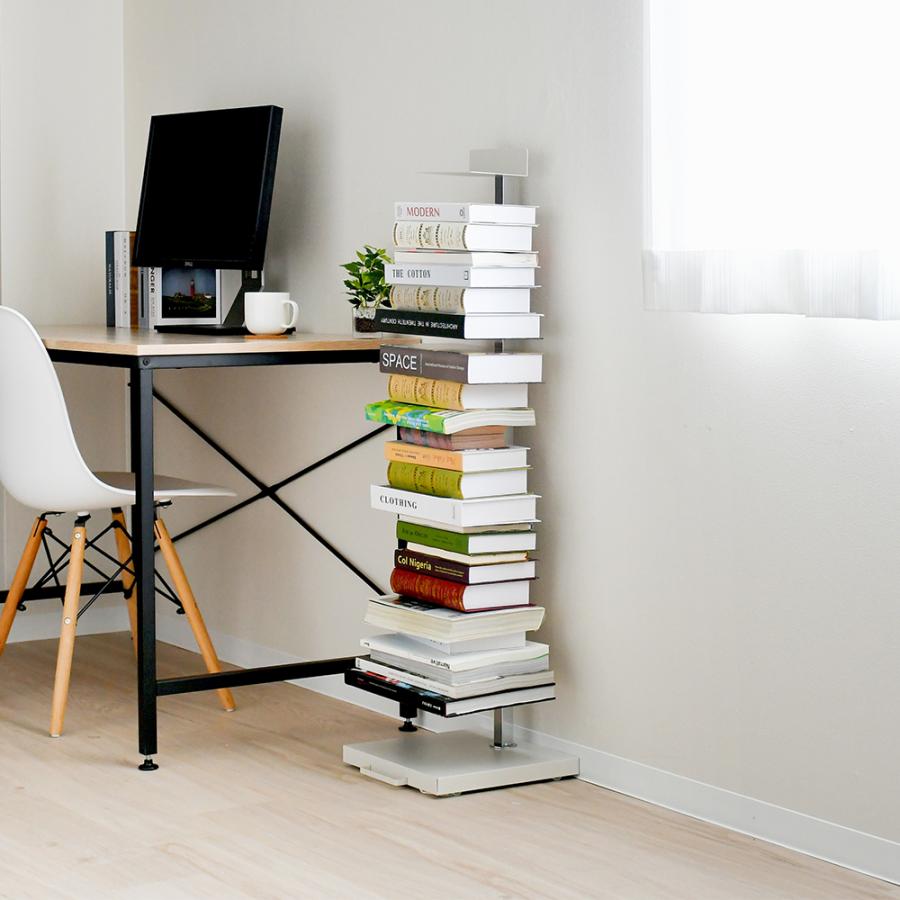 【美品】【送料込】足立製作所 ブックタワー ハイタイプ ds143 楽天市場】ブックタワー ハイタイプ 8段 キャスター付き 収納 ブック