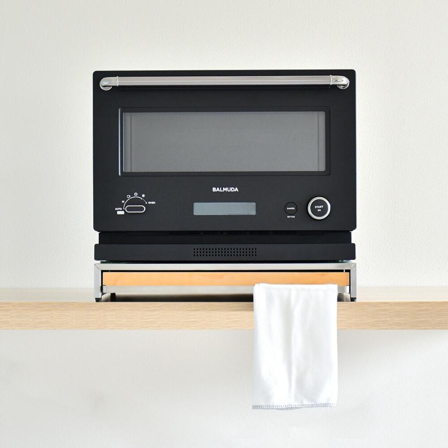 オーブンレンジラック 南魚沼産木材×スチール 2色から キッチン収納 ステンレス スチール デザイナーズ メイドインジャパン 日本製 | 足立製作所 | 09