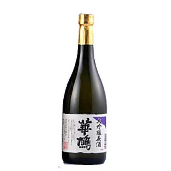 華鳩 山田錦 大吟醸原酒 720ml x 6本 箱入 容れもの売りわたす 榎酒造 広島県 OKN