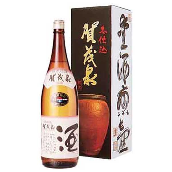 賀茂泉 - 純米吟醸 朱泉本準備すること 1.8L 1800ml x 6本 箱入 容れもの売りわたす 酒造 広島県 OKN ドリンク、水、お酒-食品-日本酒