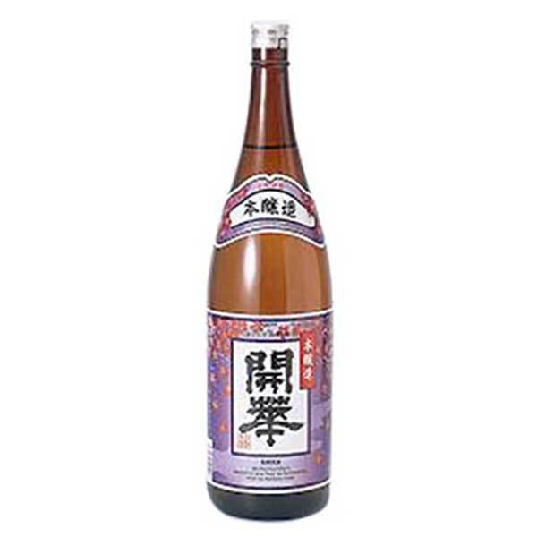 開華 本醸造 1.8L 1800ml x 6本 ケース販売 送料無料 本州のみ 第一酒造 栃木県 OKN