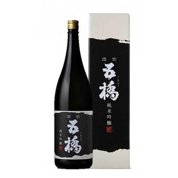 五橋 - 純米吟醸 1.8L 1800ml x 6本 容れもの売りわたす 貨物輸送無料 本州のみ 酒井酒造 山口県 OKN 食品-日本酒