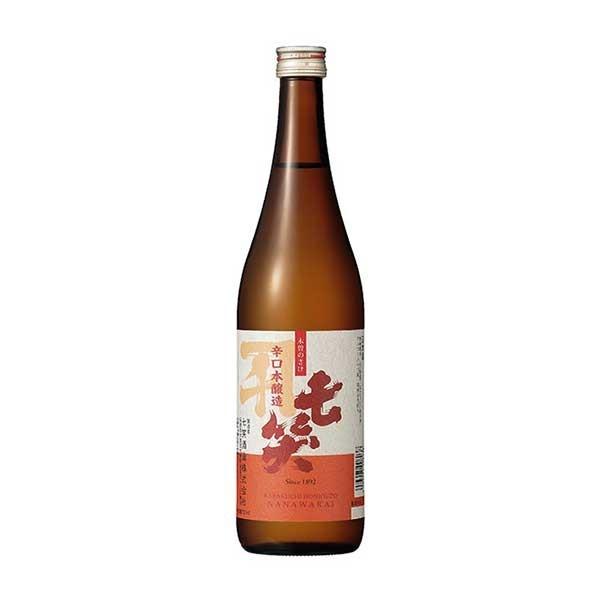 七笑 辛口本醸造 720ml x 12本 ケース販売 七笑酒造 長野県 OKN